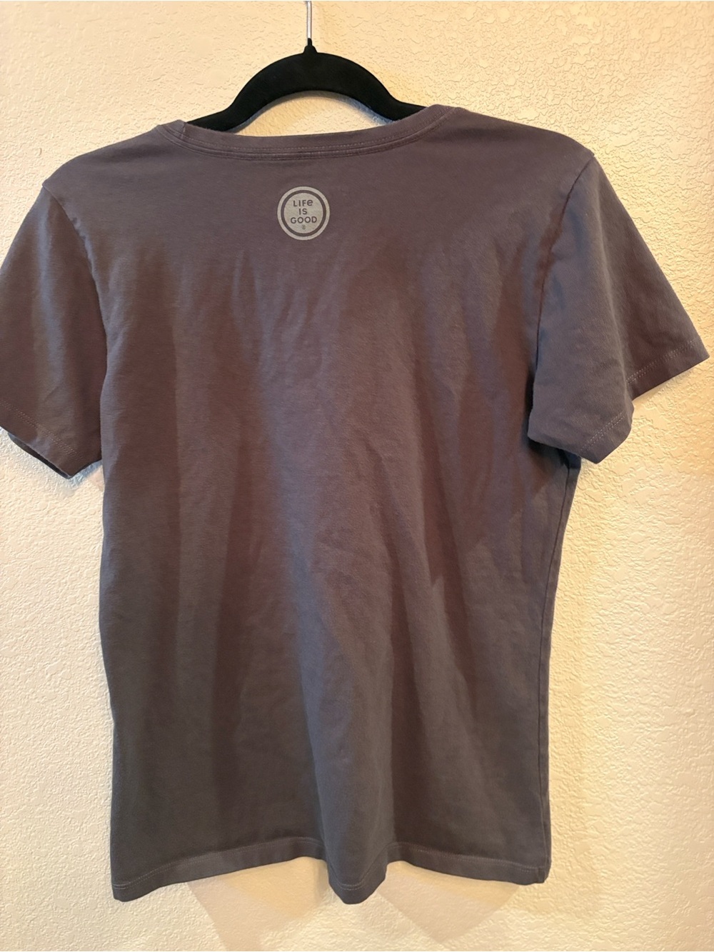 Life is Good 365 Women’s Crusher Tee Shirt Grey Four Seasons Hearts - Picture 4 of 4